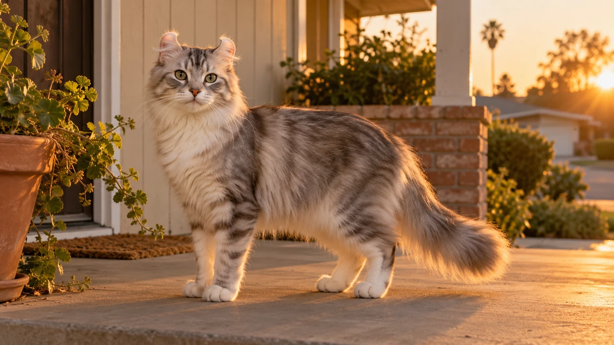 American Curl kedi — ırkın tarihi ve kökeni